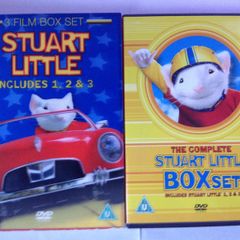Stuart Little Movie Trilogy Boxset (Michael J Fox, Geena Davis, Hugh Laurie & Jonathan Lipnicki [3xMovie DVD]