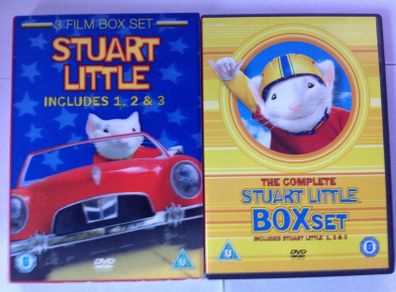 Stuart Little Movie Trilogy Boxset (Michael J Fox, Geena Davis, Hugh Laurie & Jonathan Lipnicki [3xMovie DVD]