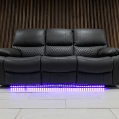 3 Seater Rita Plus Electric Leather Recliner Sofa