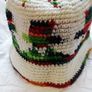 Peruvian wool hat with brim One size. New Image 2