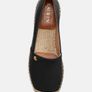 Ralph Lauren Cameryn Iv Tumbled Leather Espadrille Black Image 4