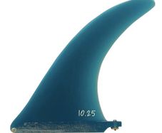 Surf System AKT 7.5" Longboard Surfboard Fibreglass Fin Smoke- Red - Navy