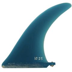Surf System AKT 7.5" Longboard Surfboard Fibreglass Fin Smoke- Red - Navy