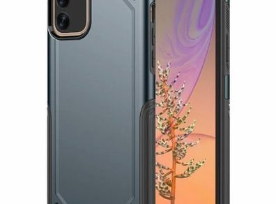 Navy Shockproof Armour Case For iPhone 12, iPhone 12 PRO Hybrid Back Cover