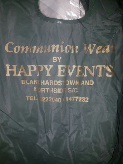 Communion dress and accessories