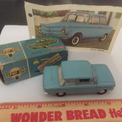 Spot-on. Tri-ang. NSU print. Model 193, with box and collector's card. Very rare