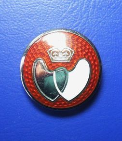 National Blood Transfusion Service (NBTS) - silver blood donor's award badge for 25 donations (1959). Fully hallmarked.