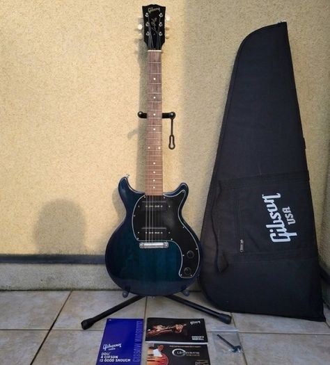Gibson tribute Les Paul double cut blue