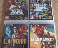 PS3 - 6 Rockstar Games for Playstation, some with Exclusive Maps and Exclusive Content