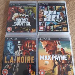 PS3 - 6 Rockstar Games for Playstation, some with Exclusive Maps and Exclusive Content