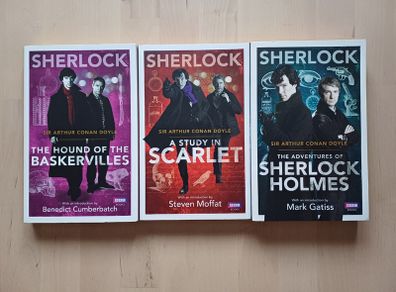 Sherlock BBC Books Arthur Conan Doyle (Murder Mystery Paperbacks 2011)