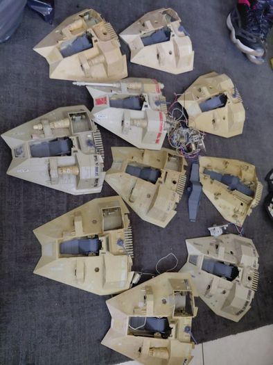 Vintage Original Star Wars toy parts massive lot