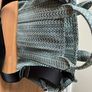 Marc Jacobs brand new designer medium size tote bag denim jacquard fabric Image 5