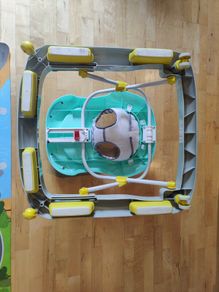 Babylo Go Go Baby Walker Height Adjustable Like New