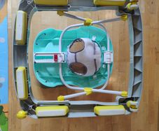 Babylo Go Go Baby Walker Height Adjustable Like New