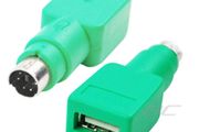 New USB PS2 PS/2 Mouse Keyboard Connector Adaptor Adapter