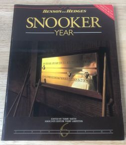 Benson & Hedges Snooker Year 1989 (6th Edition) Terry Griffiths