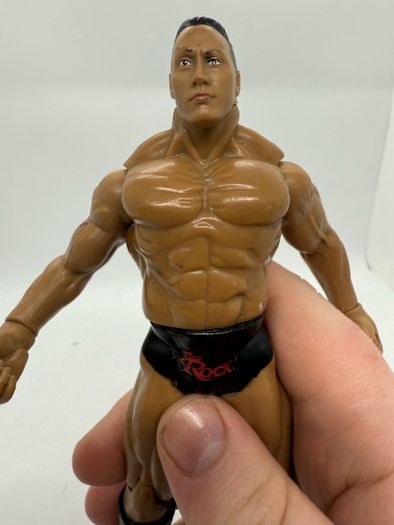 wwe Jakks The Rock action figure
