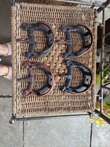 Vintage Bridle Hooks