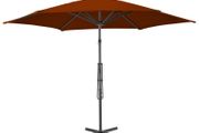 Outdoor Parasol with Steel Pole Terracotta 300x230 cm