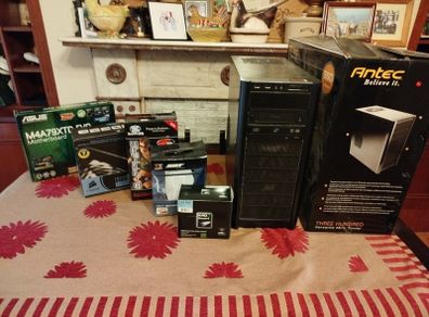 Antec Case and Asus Mobo