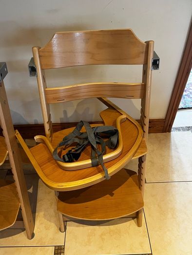 Wooden high chairs