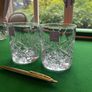 2 Tipperary Crystal Tumblers Image 2