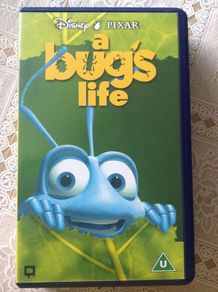 A Bug's Life.  Vhs Video