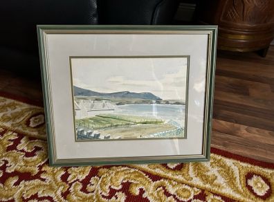 Framed original water colour