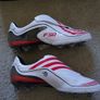 Football Boots Adidas F50.9 White/Red (2008) Size 8UK ALL Image 7