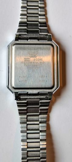 Casio A100WE digital watch