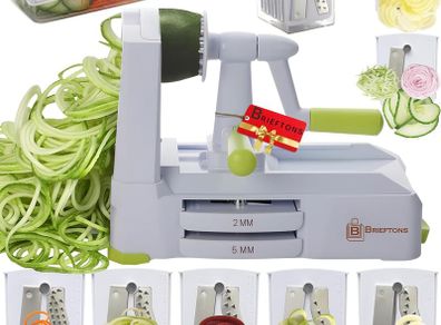 Brieftons 7-Blade Vegetable Spiralizer