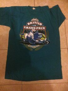 1993 British Grand Prix t shirt free postage