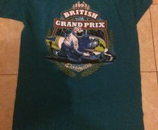 1993 British Grand Prix t shirt free postage
