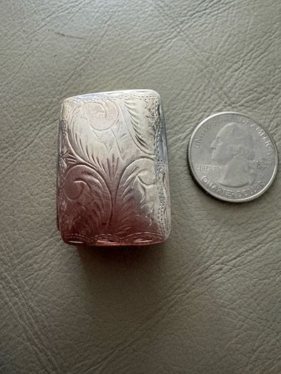 trinket box silver