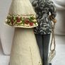 Vintage Jim  Shore  Wedding Cake Topper Image 6