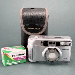 Praktica point and shoot 35mm film camera
