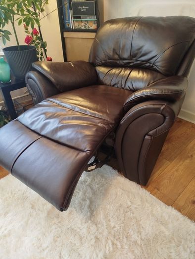 2 recliner armchairs