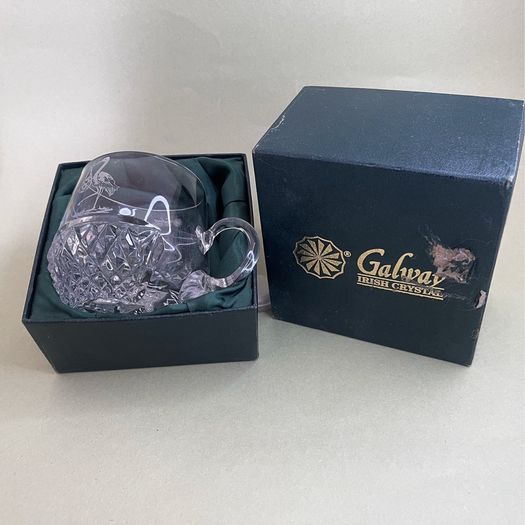Galway Irish Crystal Christening Mug