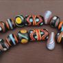 Vintage Venetianstyle necklace strand mix handcrafted glass bead Necklace Image 9