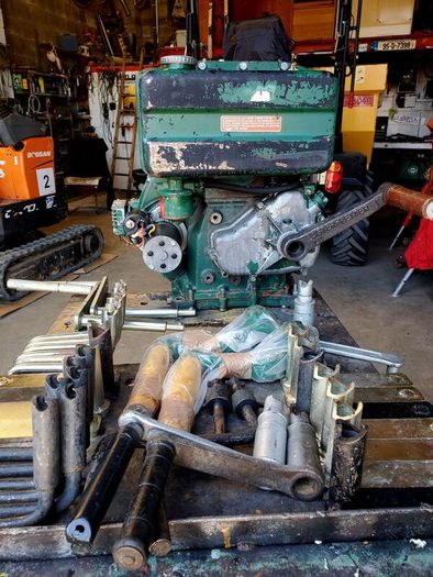 lister starting handle