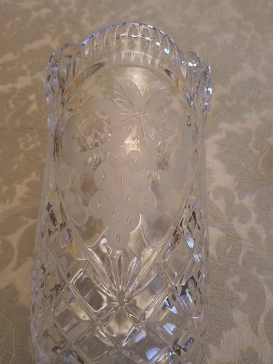 Ornate Crystal Vase