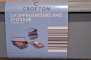 Crofton chopping board with storage