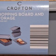 Crofton chopping board with storage