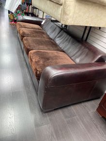 4 seater leather