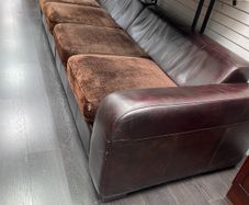 4 seater leather