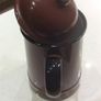 A Vintage Mid Century , Retro Enamel Metal Polish Brown Coffee Pot - Made in Poland - I liter capacity Image 8