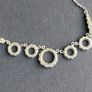 Vintage Art Deco Silver Pendant and matching earrings Image 10