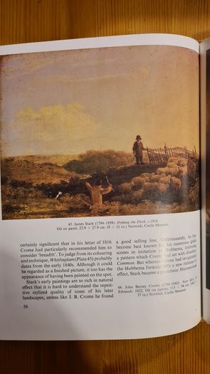 The Norwich School Of Painters. 1803-1833. Large Volume Hardback With Dustjacket In Good Condition.