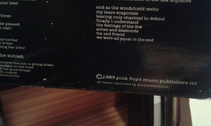 Pink Floyd.